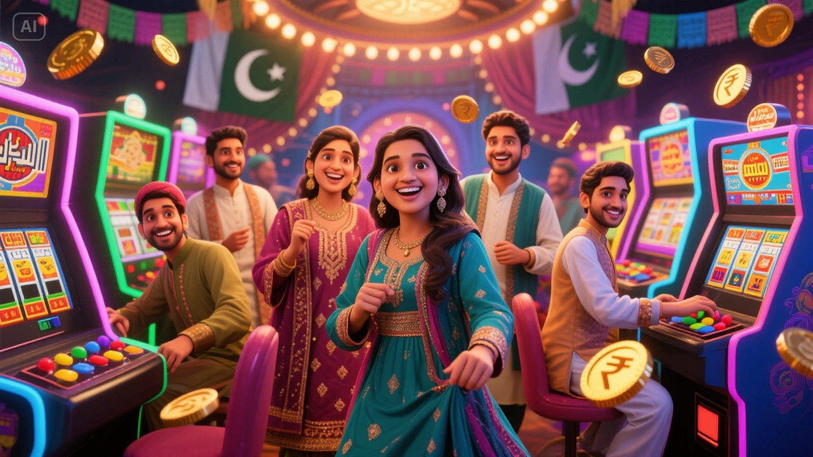 Casino casino winner game desktop and mobile interfaces